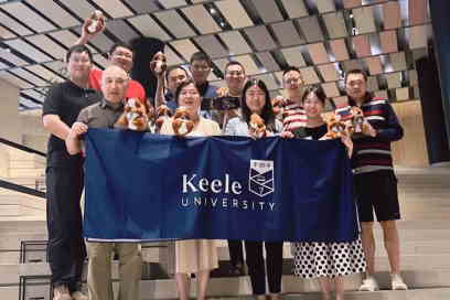 2024: In China, alumni enjoyed afternoon tea while chatting about their experiences at Keele and how they run their businesses using the knowledge they gained here